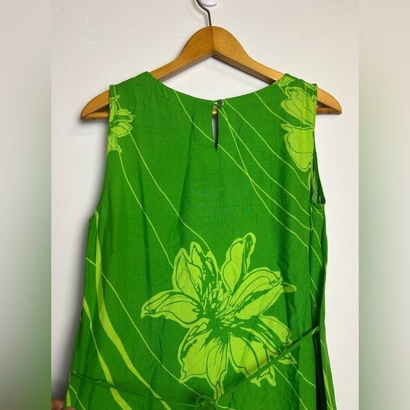 VTG Y2K R&K Originals Midi Dress Women Size 10 Beaded Sequins Floral Slits Hem - Picture 6 of 15